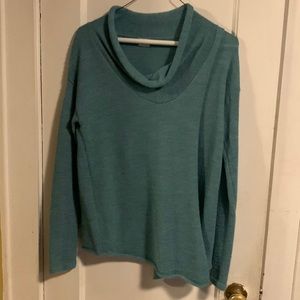 Poetry cowl neck crossover sweater